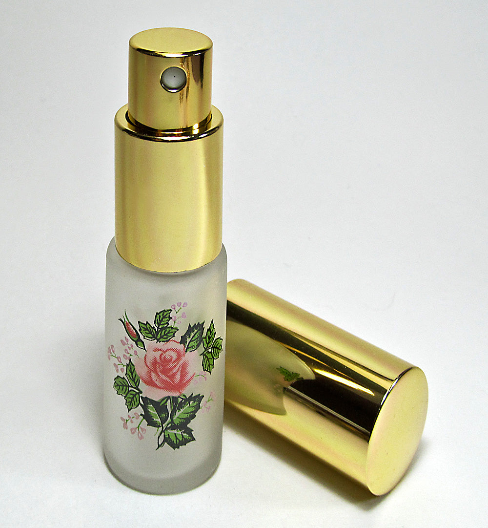 Floral Purse glass perfume atomizer