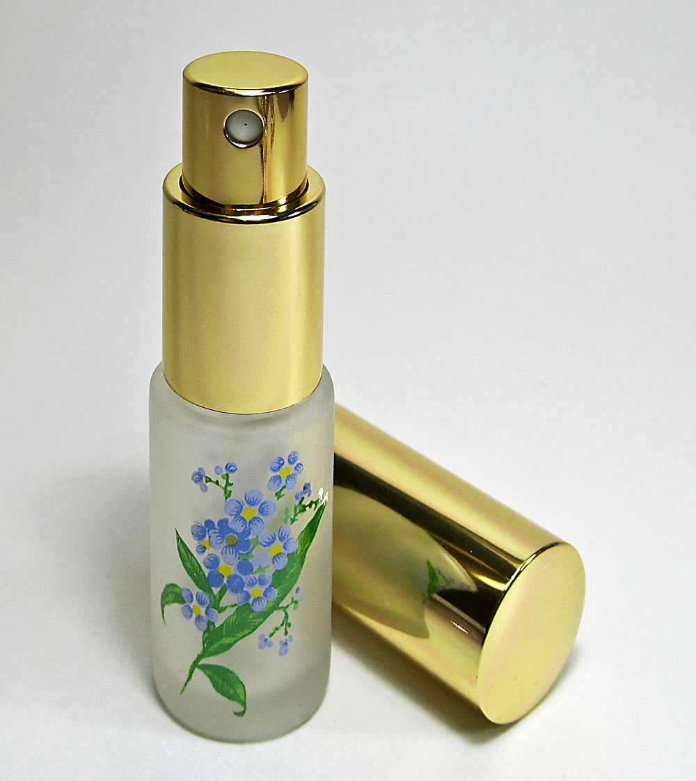 Floral Purse glass perfume atomizer