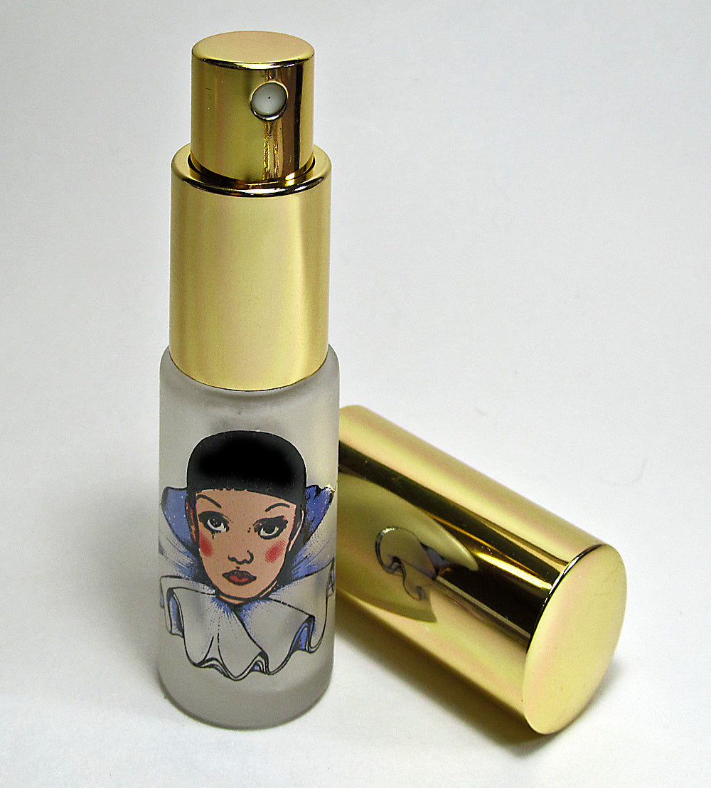 Floral Purse glass perfume atomizer