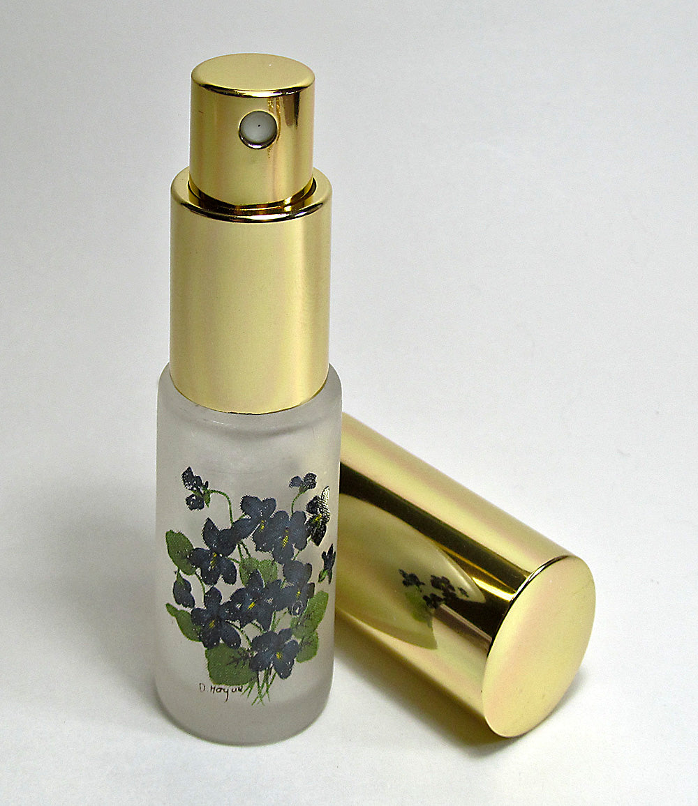 Floral Purse glass perfume atomizer