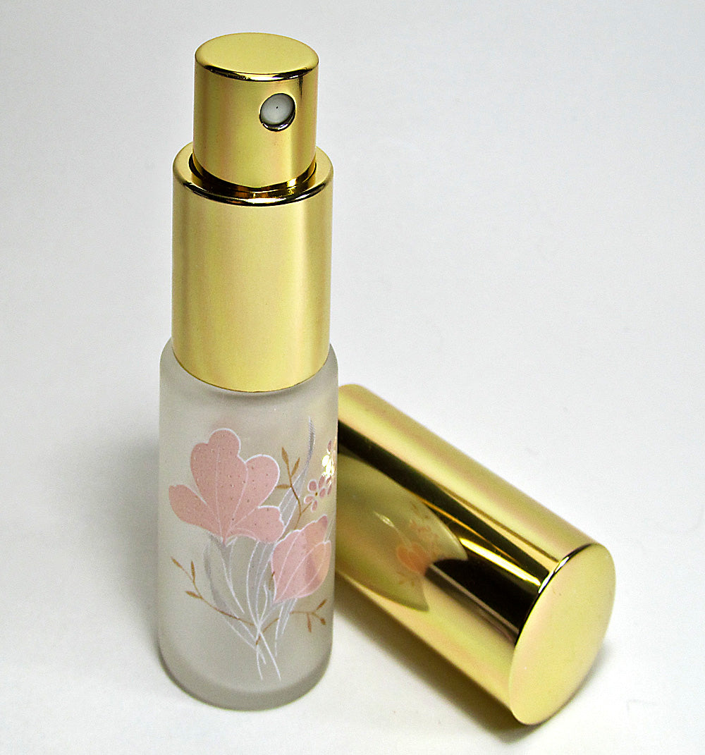Floral Purse glass perfume atomizer