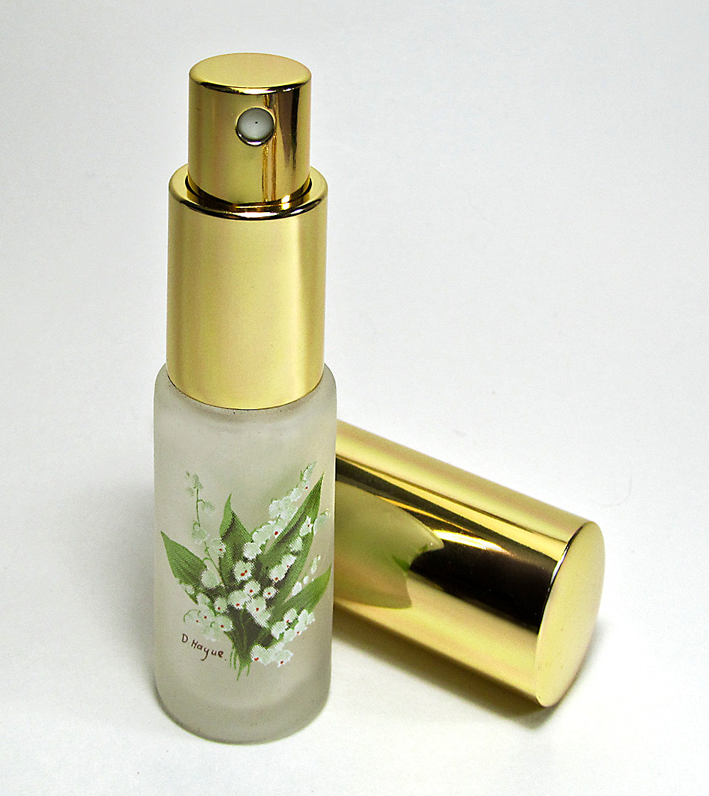 Floral Purse glass perfume atomizer