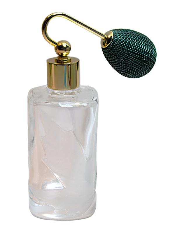 perfume bottle and bulb sprayer