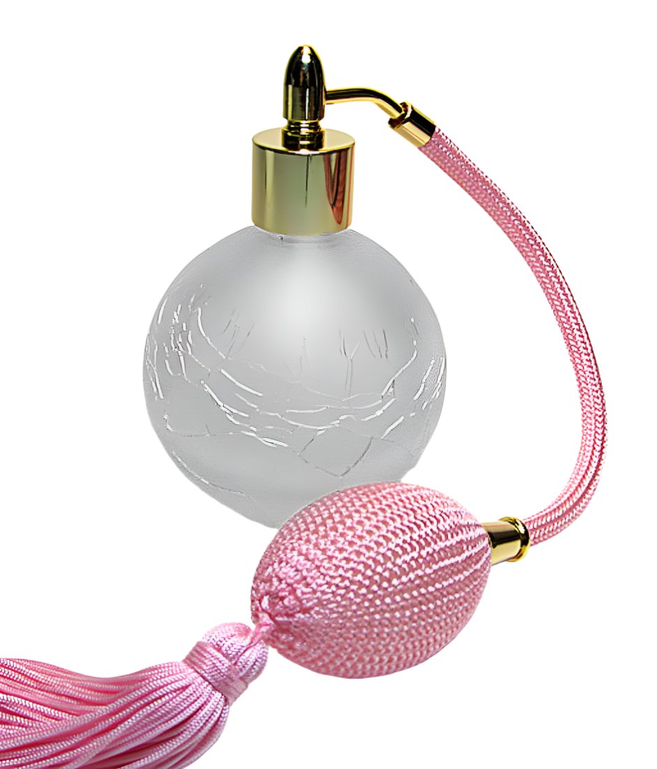 Crystal perfume atomizer bottle