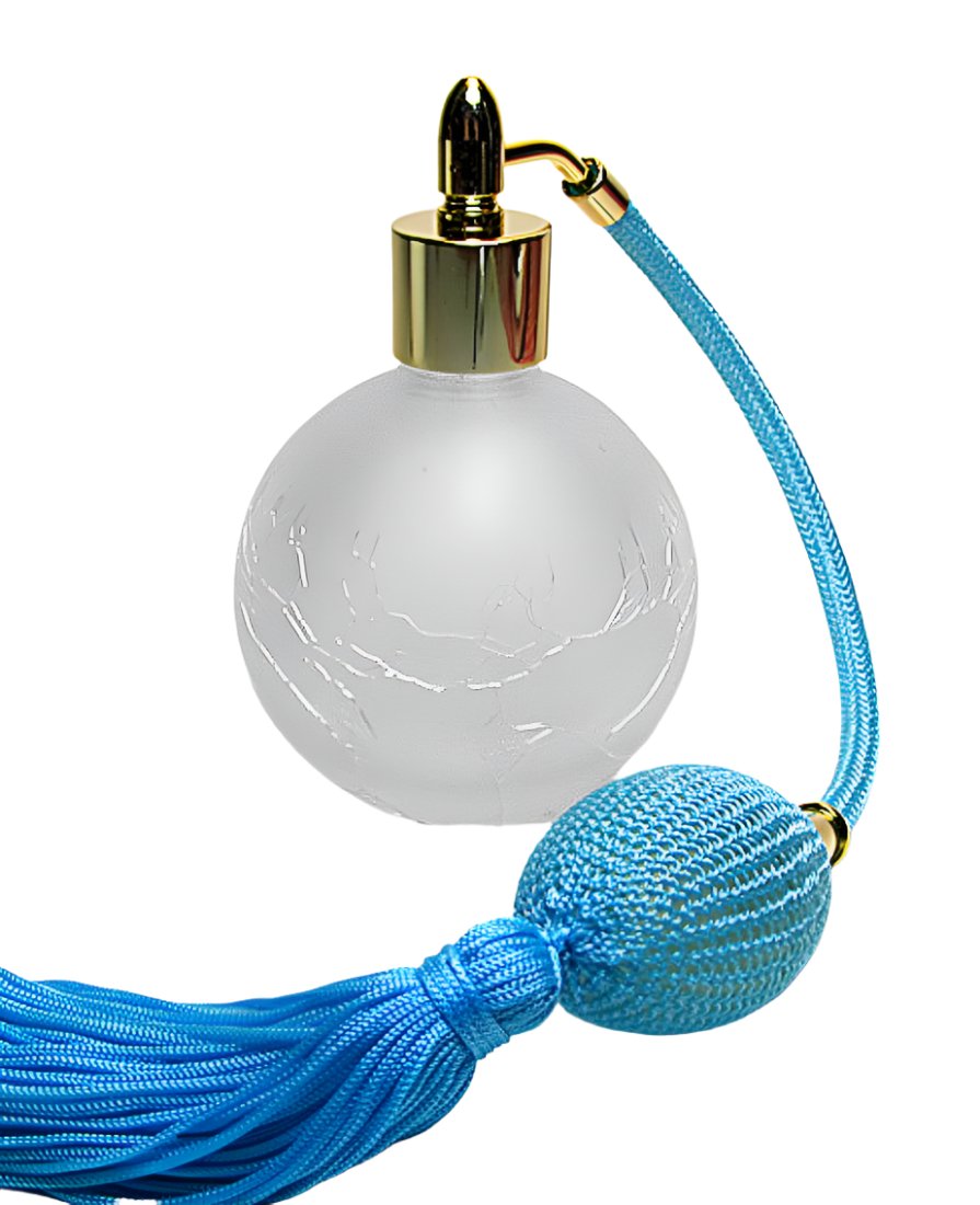 perfume bottle with bulb