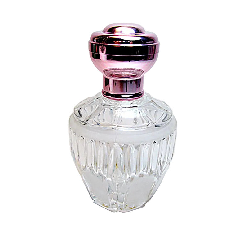 Perfume Atomizer Bottle With Leakage Proof Atomizer Spray Pump and Metal Pink Cap.