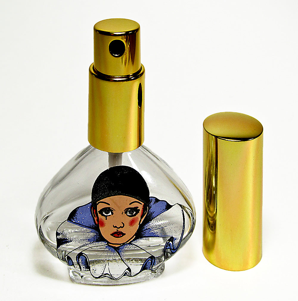 Floral Purse glass perfume bottle