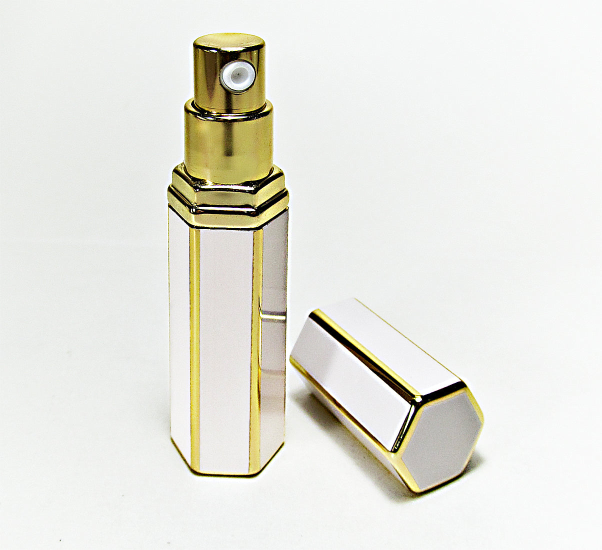 Hexagon shape purse perfume atomizer