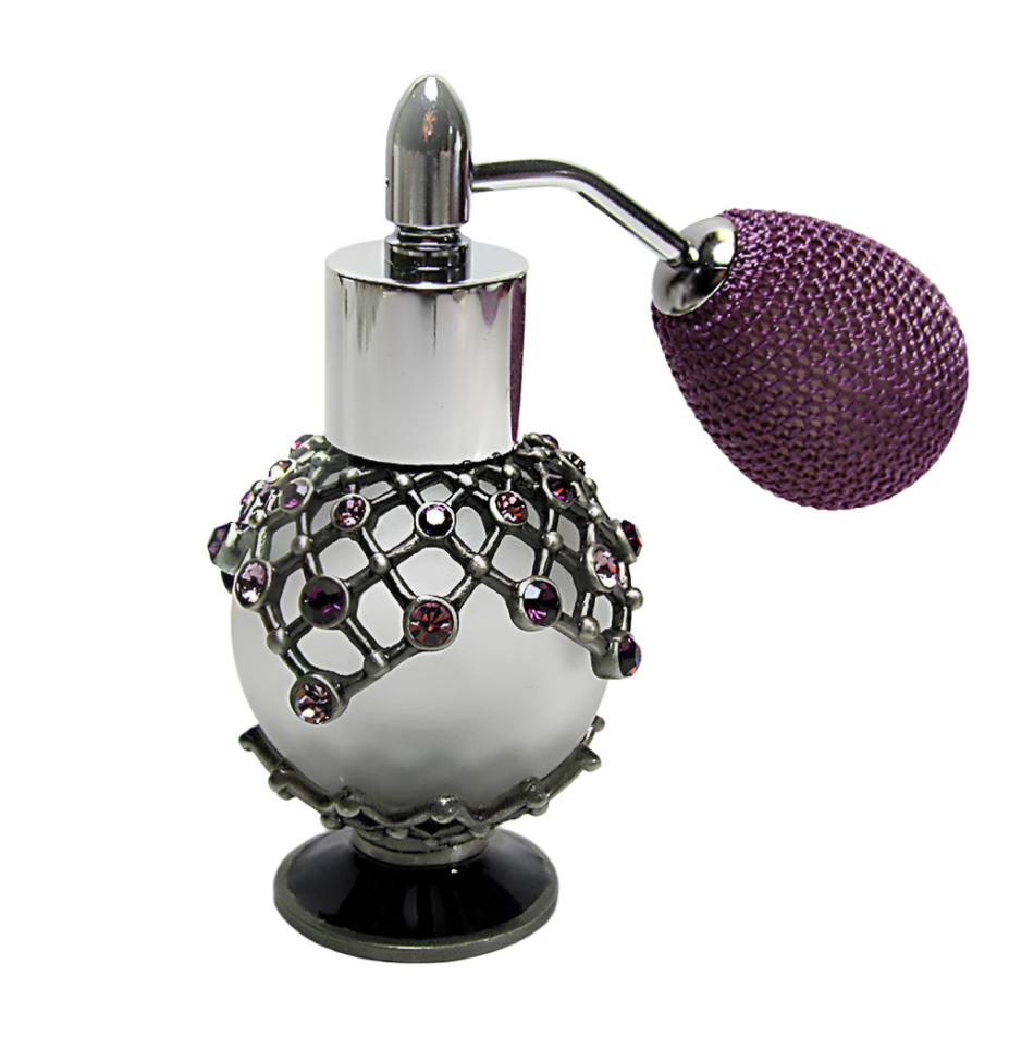 Antique perfume glass bottle