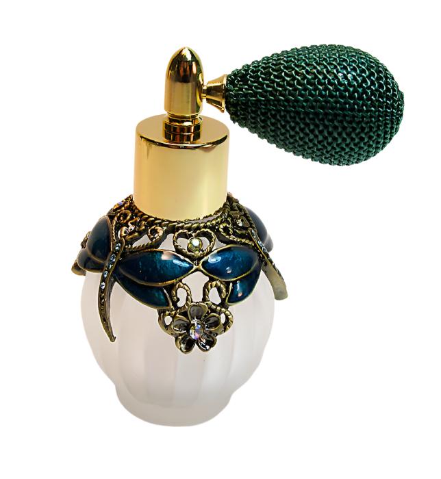 Antique perfume spray bottle
