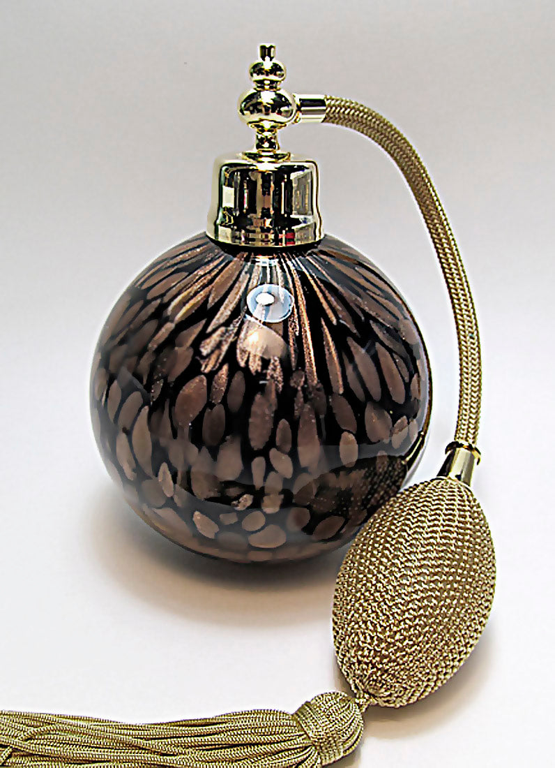 Art glass atomizer bottle