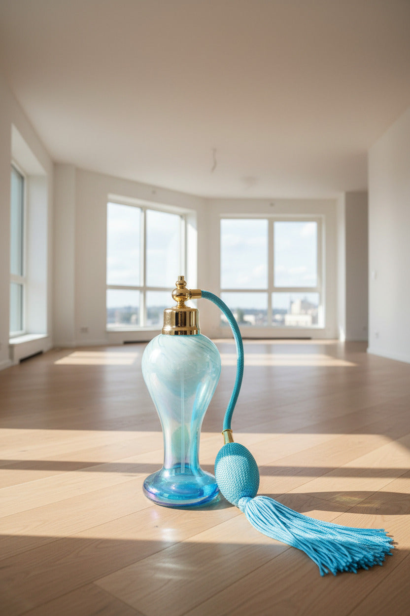 Art glass perfume bottle