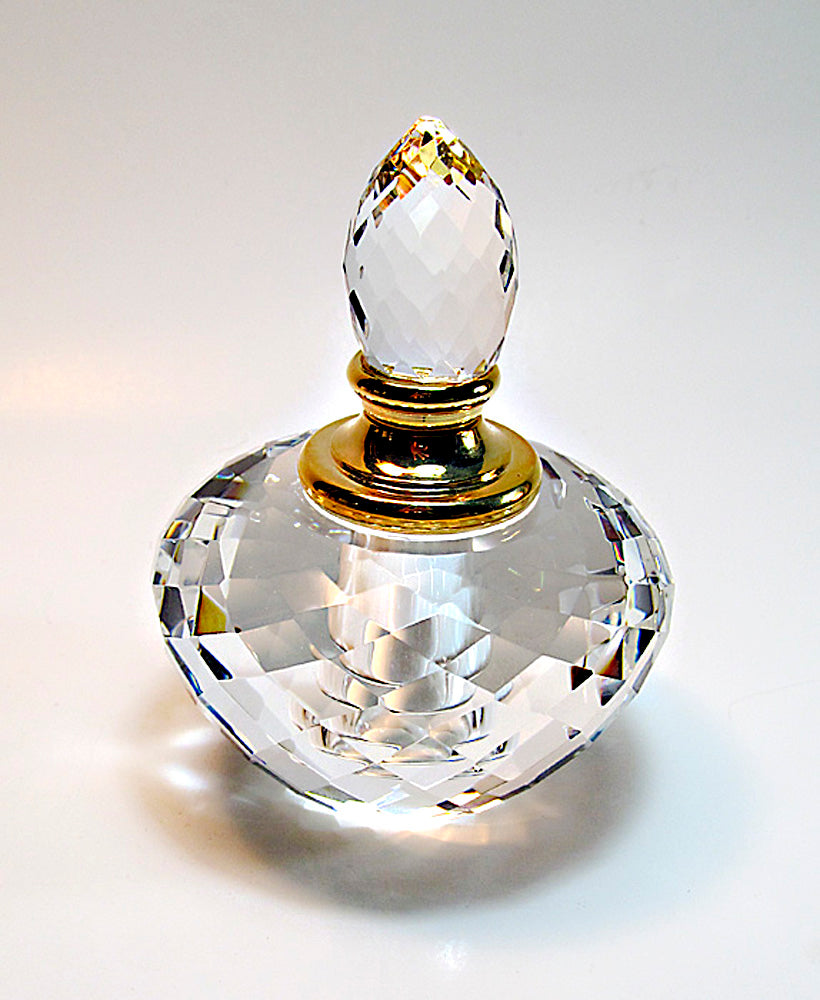 Perfume crystal bottle
