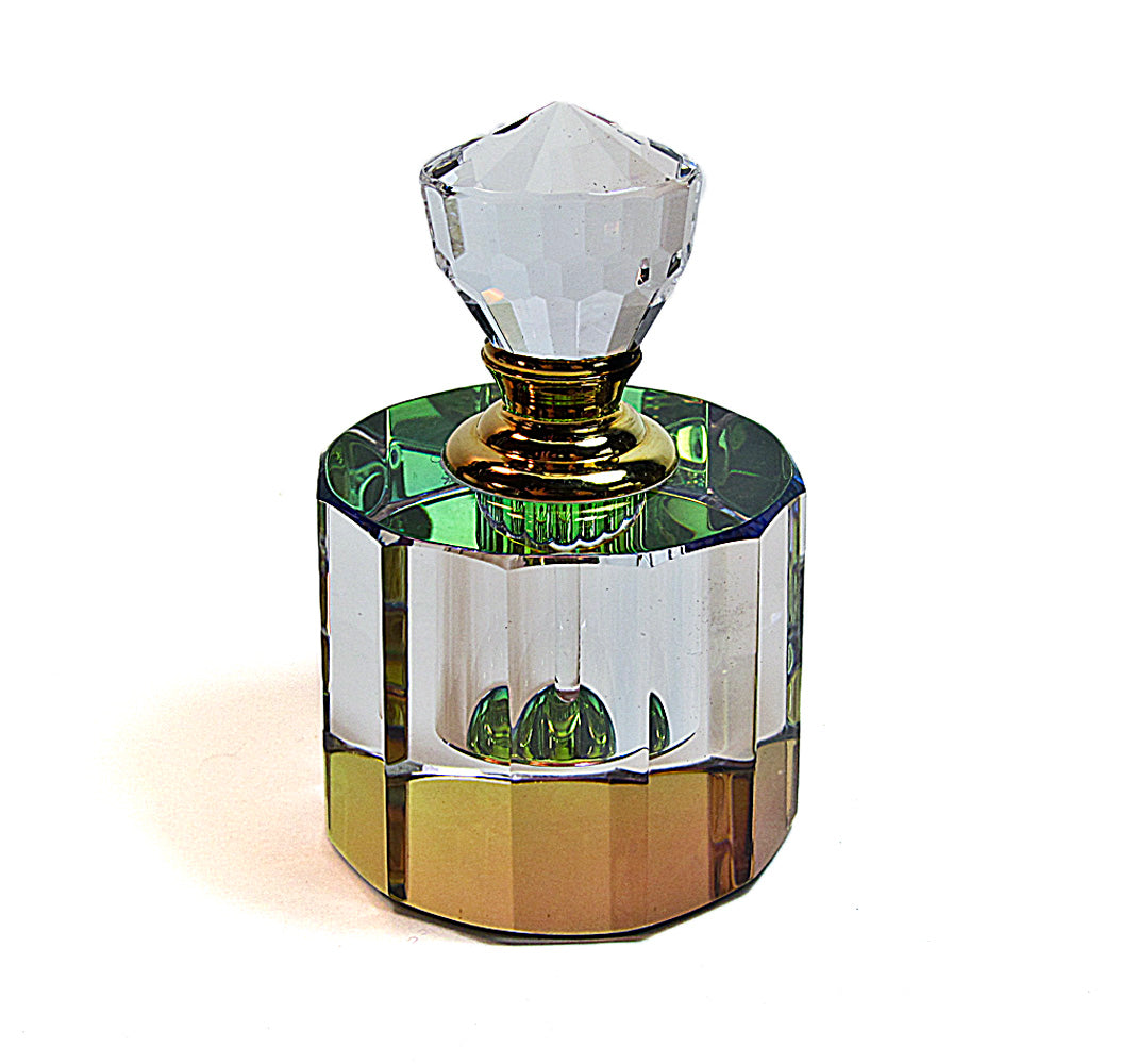 Crystal glass bottle