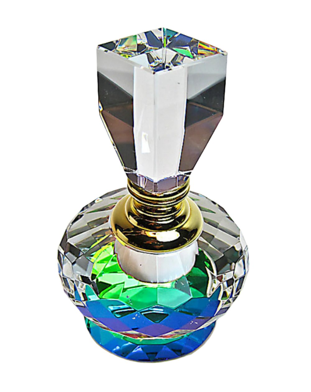 Crystal perfume bottle