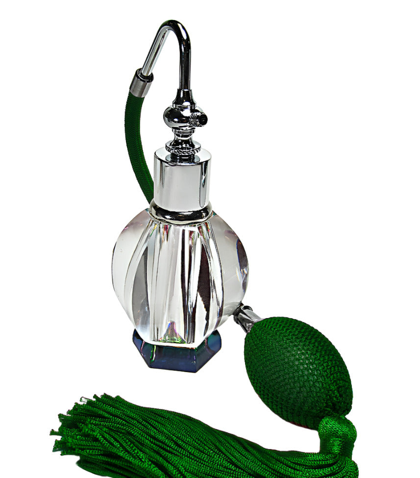 crystal perfume bottle