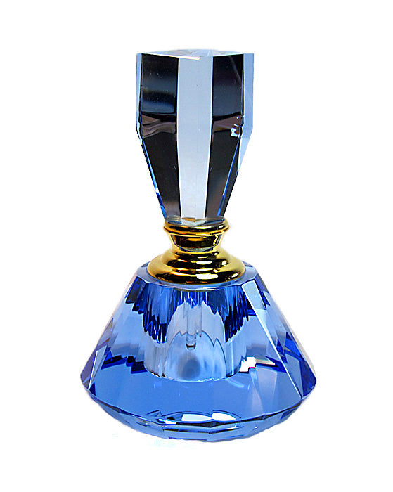 Vintage crystal perfume bottle