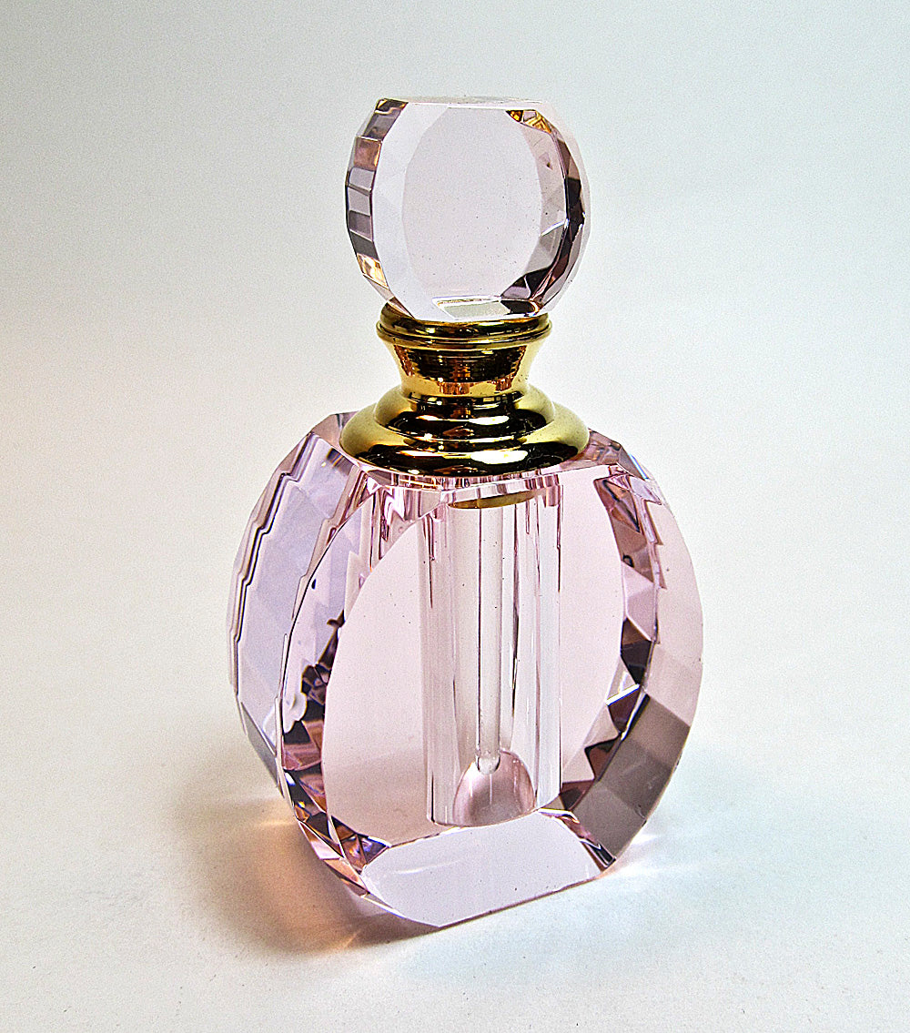 Crystal perfume bottle