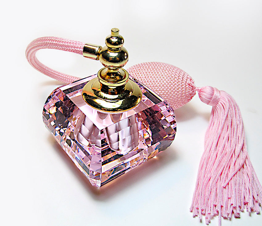 crystal perfume bulb spray bottle