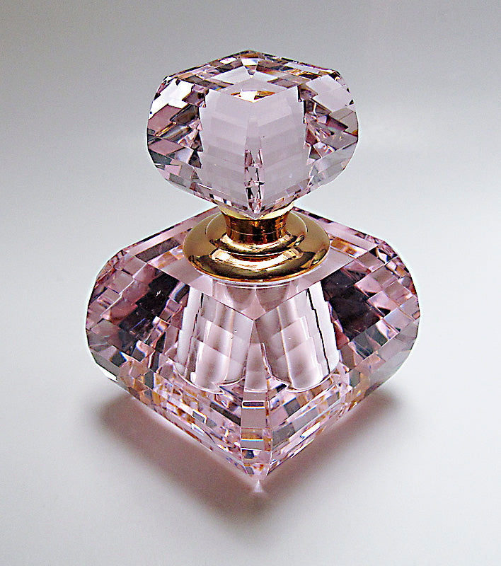 Crystal perfume bottles