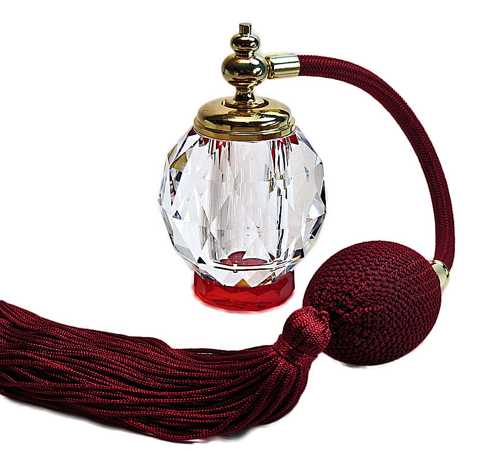 Crystal perfume bottle