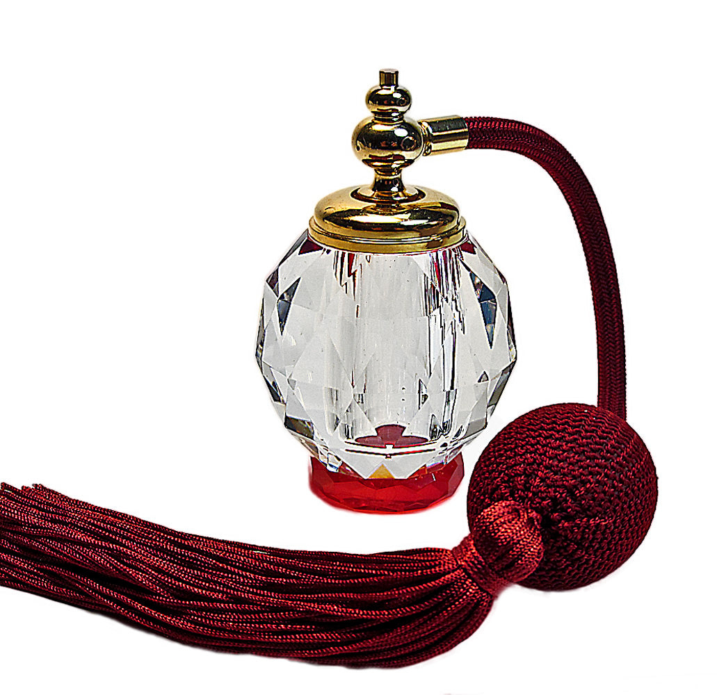 Crystal perfume bottle
