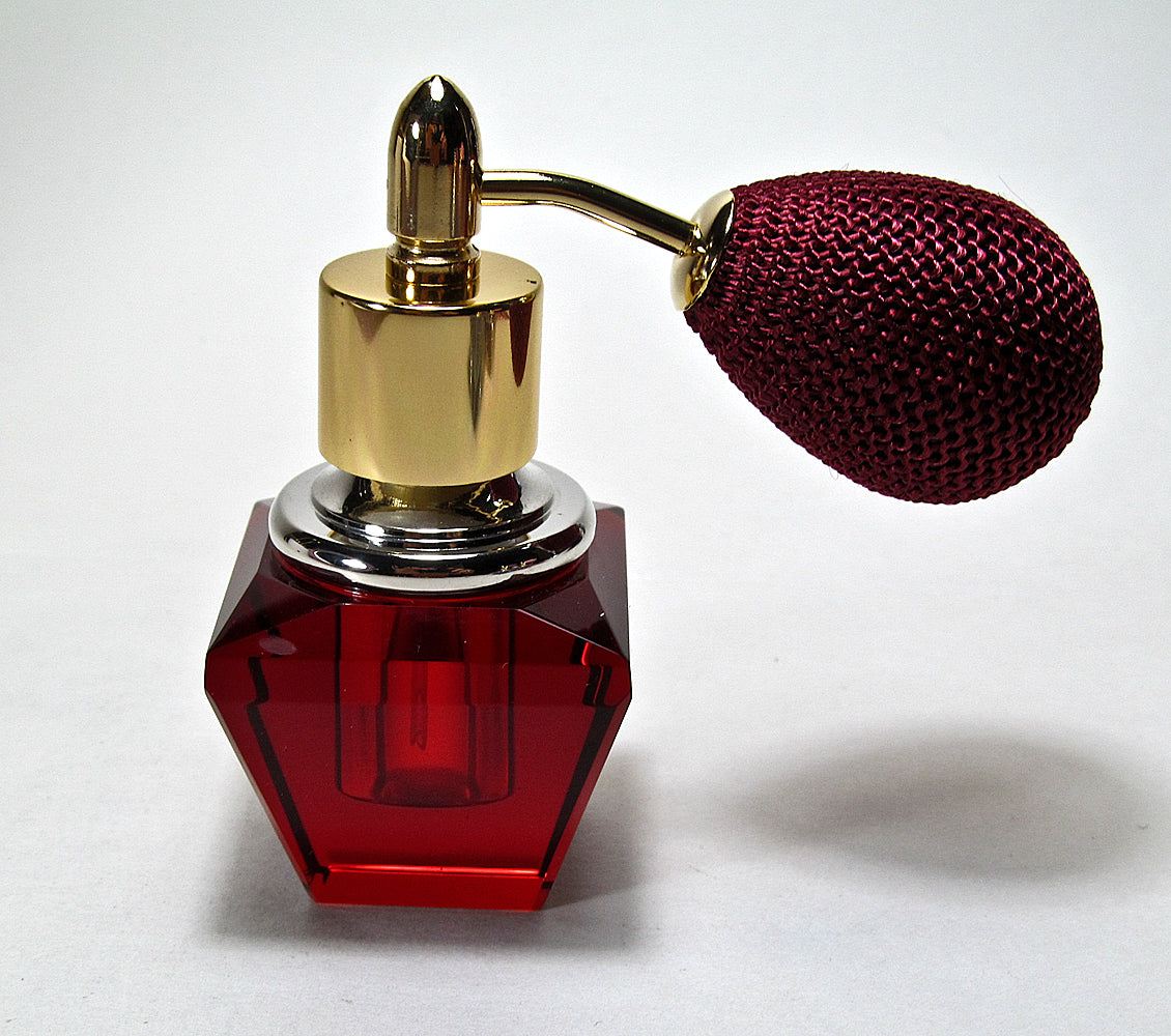 lead crystal perfume bottle