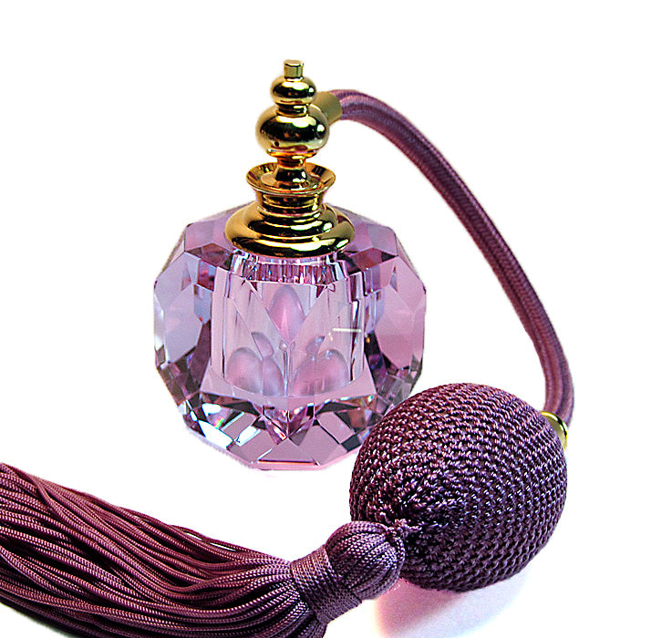 Crystal perfume bottle