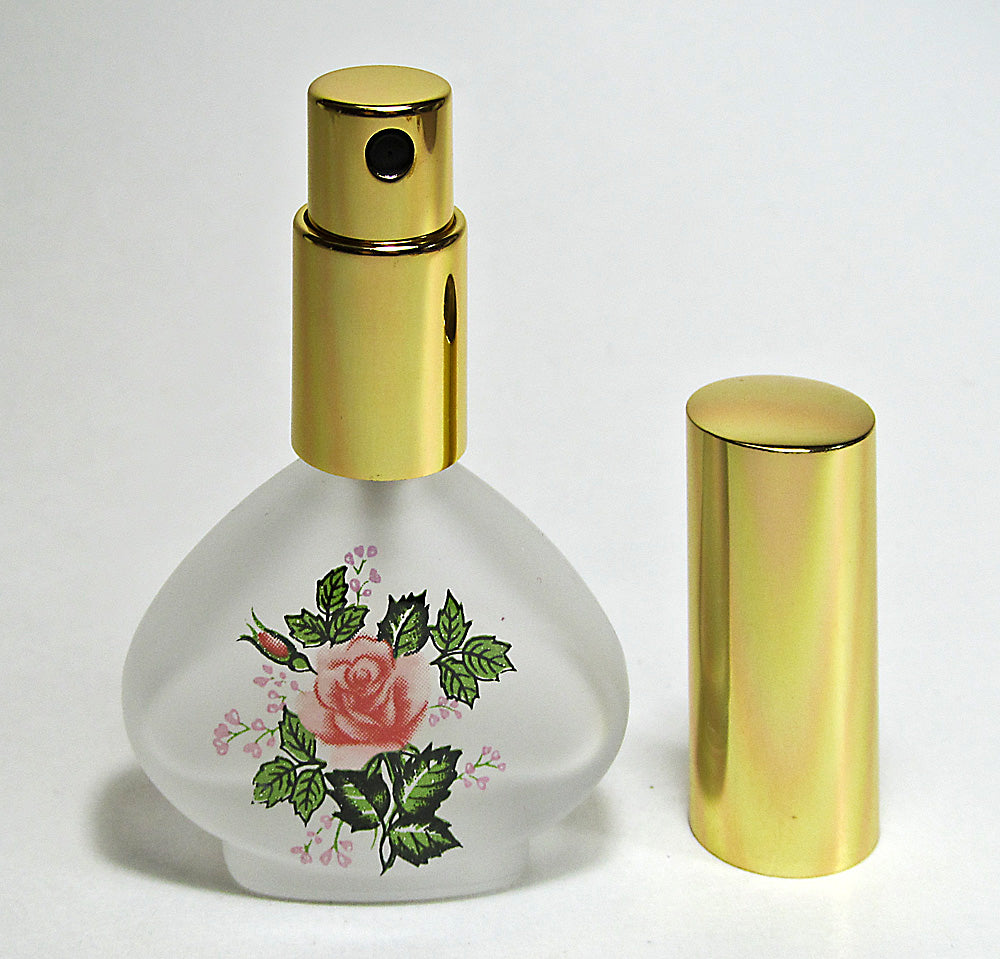 Floral Purse glass perfume bottle