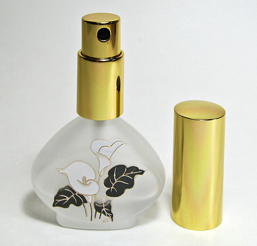 Floral Purse glass perfume bottle