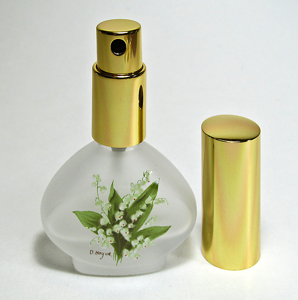 Floral Purse glass perfume bottle