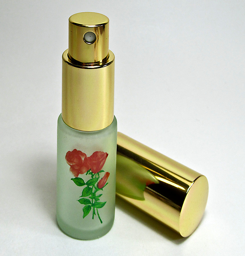 Floral Purse glass perfume atomizer