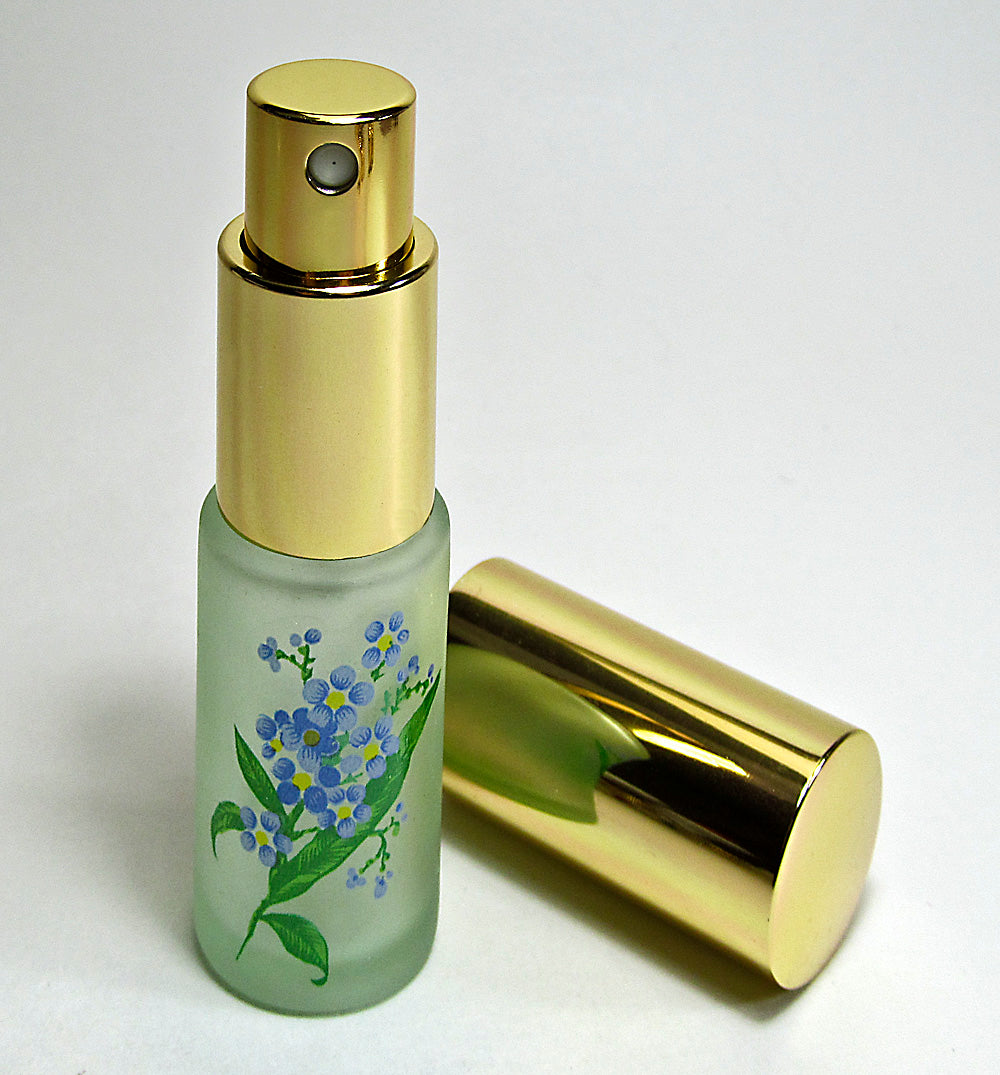 Floral Purse glass perfume atomizer