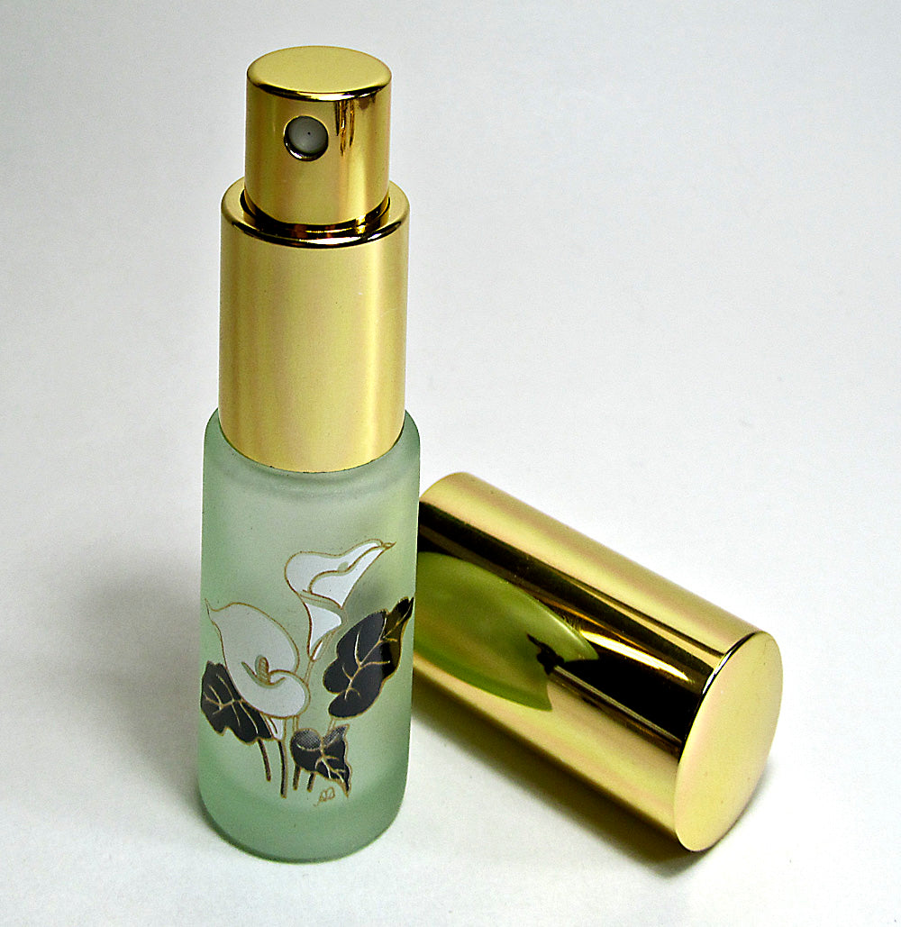 Floral Purse glass perfume atomizer