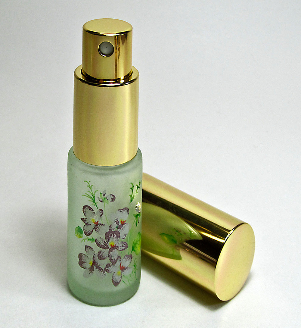 Floral Purse glass perfume atomizer