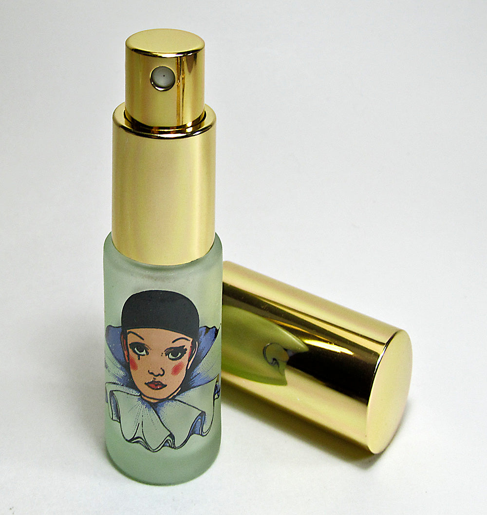 Floral Purse glass perfume atomizer