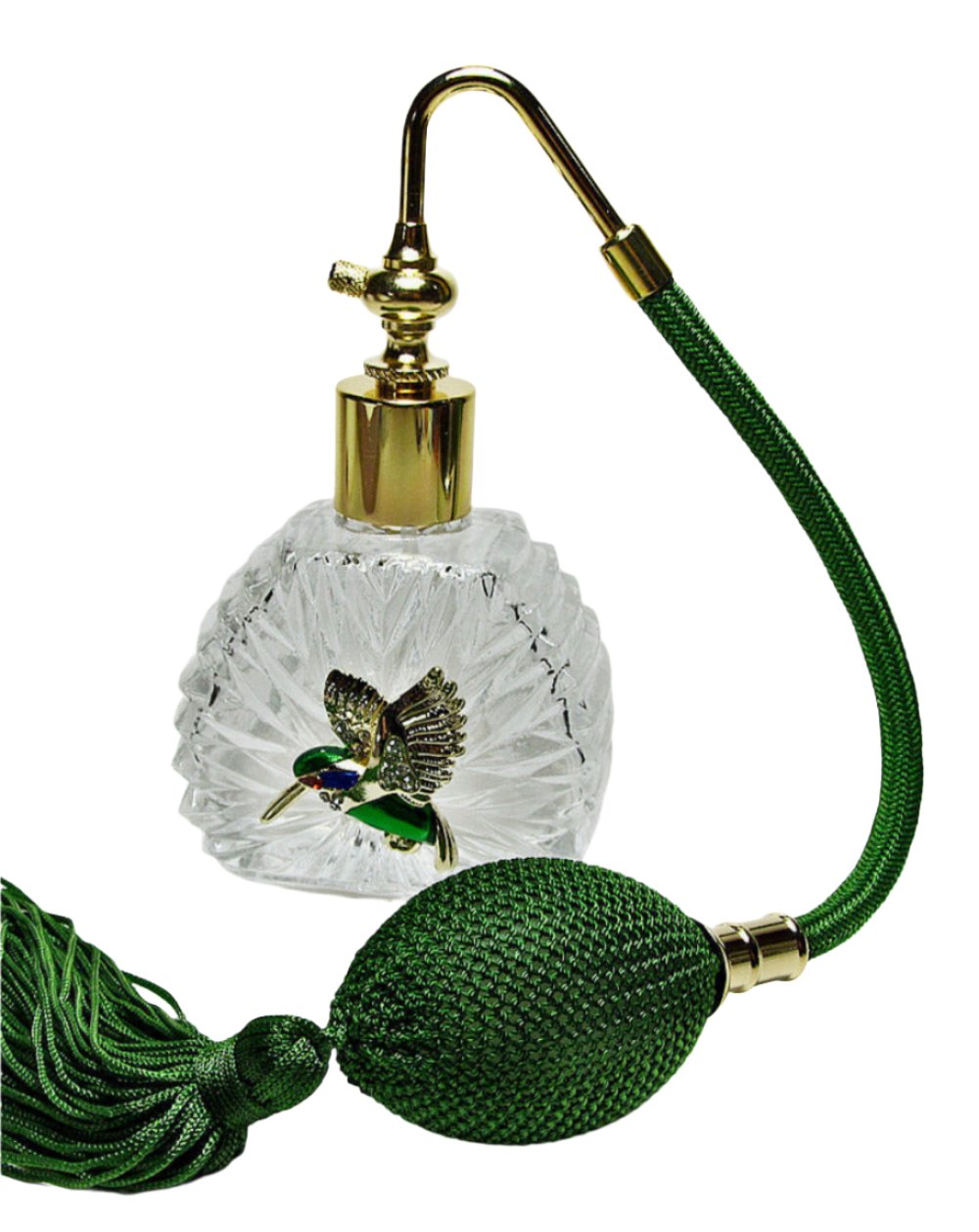Crystal perfume bottle