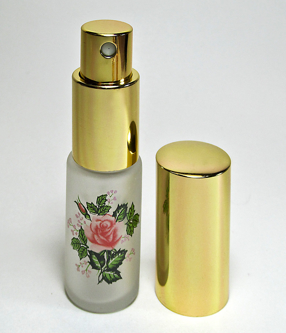 Floral Purse glass perfume atomizer