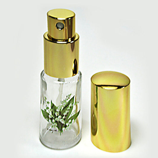 Floral Purse glass perfume atomizer