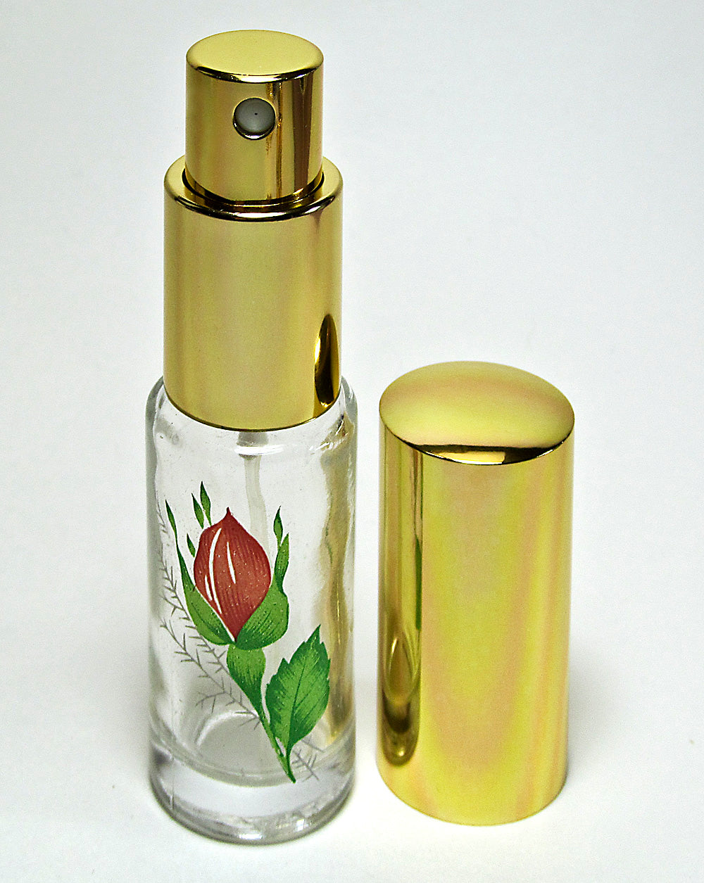 Floral Purse glass perfume atomizer