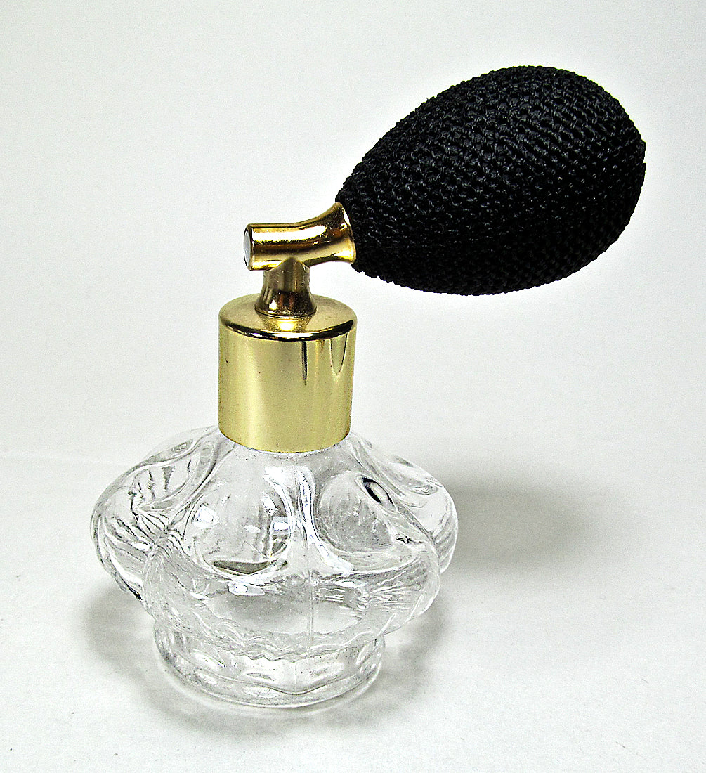 perfume bottle with bulb sprayer