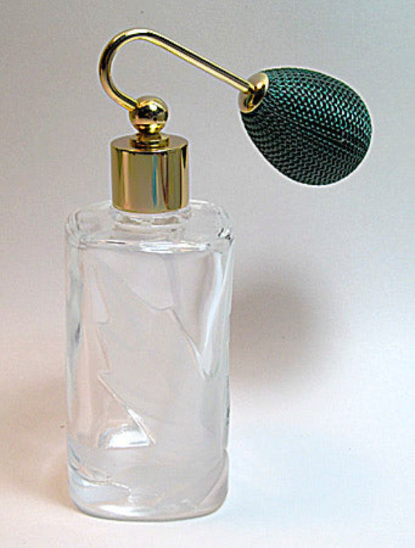 perfume bottle and bulb sprayer