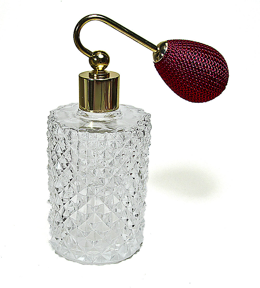 empty perfume atomizer bottle