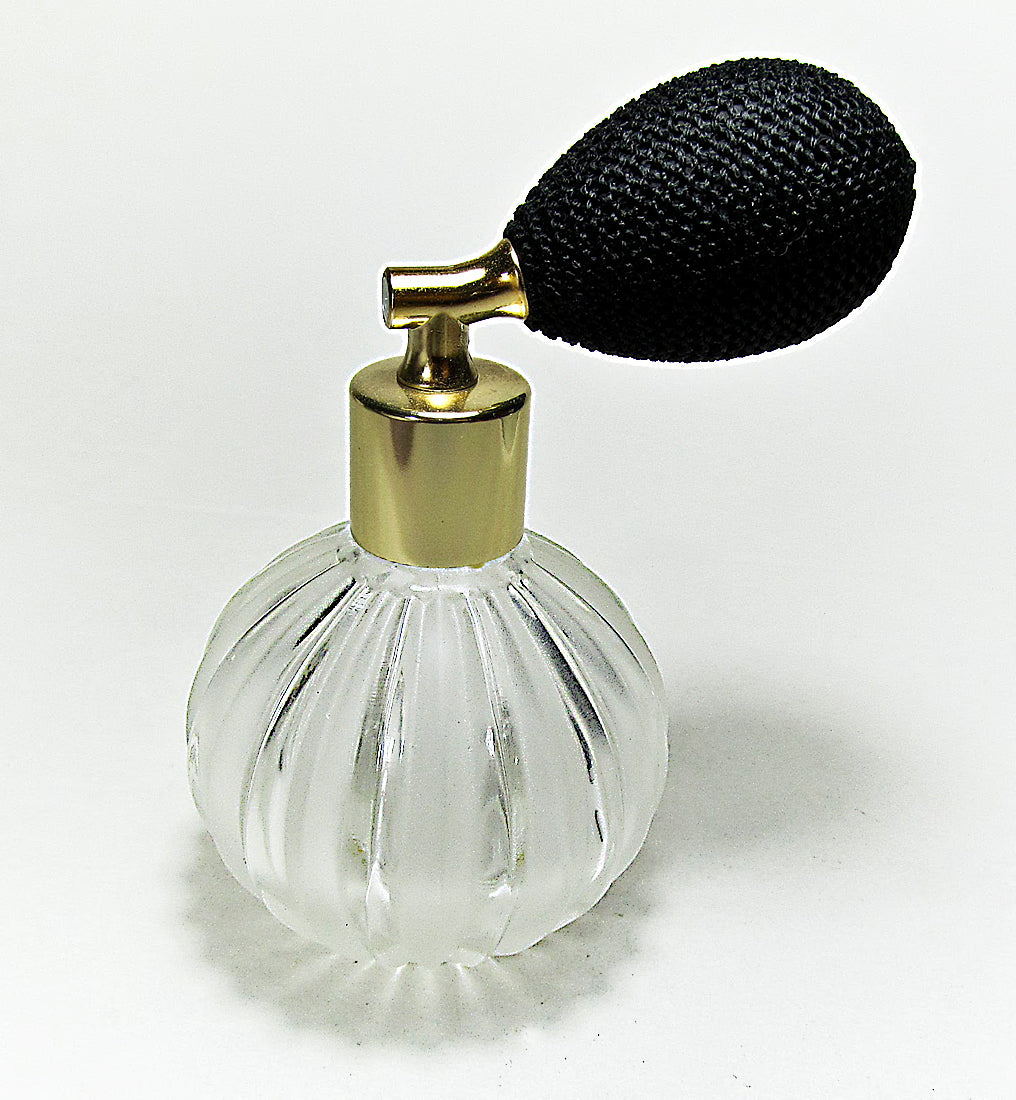 Perfume glass bottle refillable