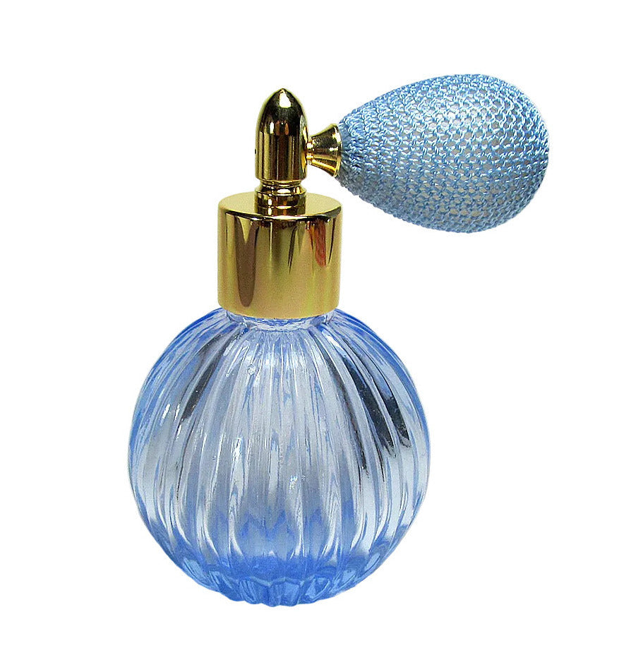 Empty glass spray bottle