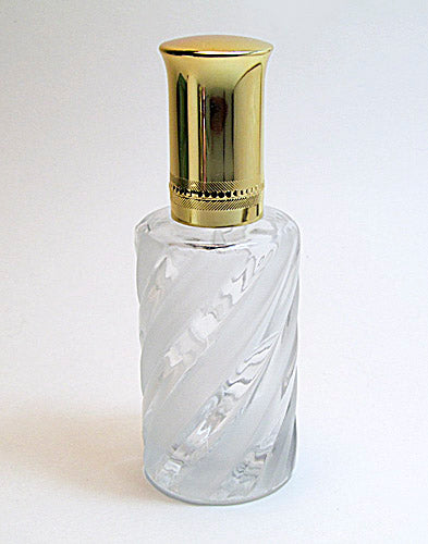 Crystal Perfume Bottle With Leakage Proof Atomizer Spray Pump and Over Cap.