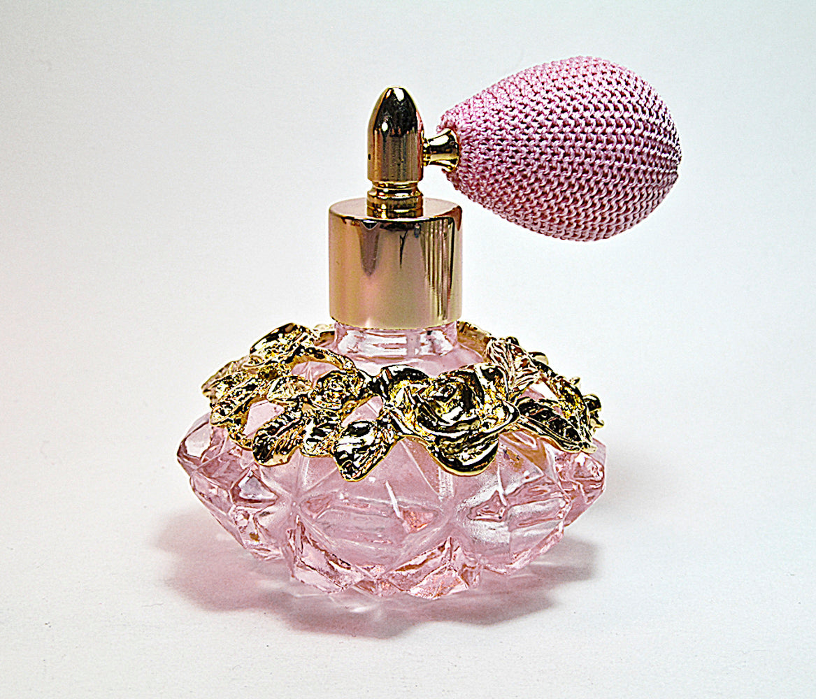 Perfume atomizer glass bottle