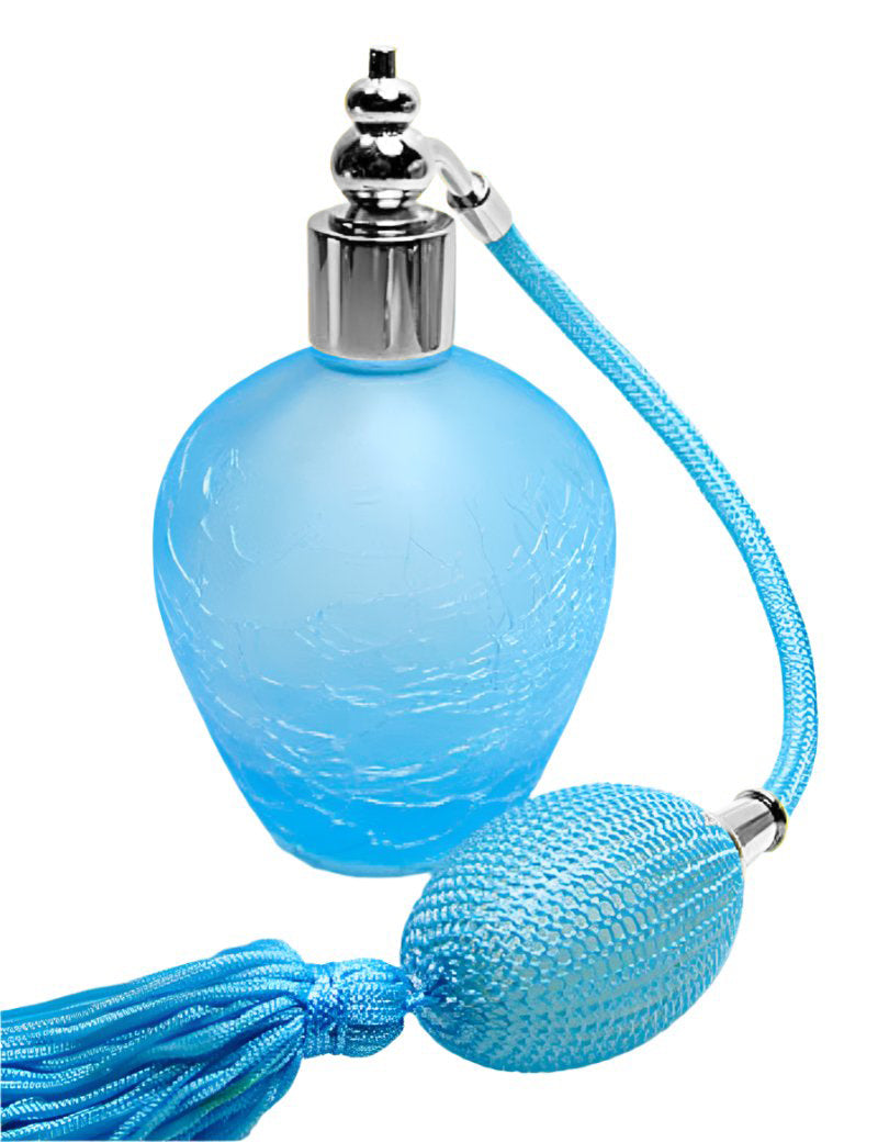 Empty glass spray bottle