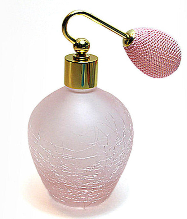 pink perfume atomizer bottle