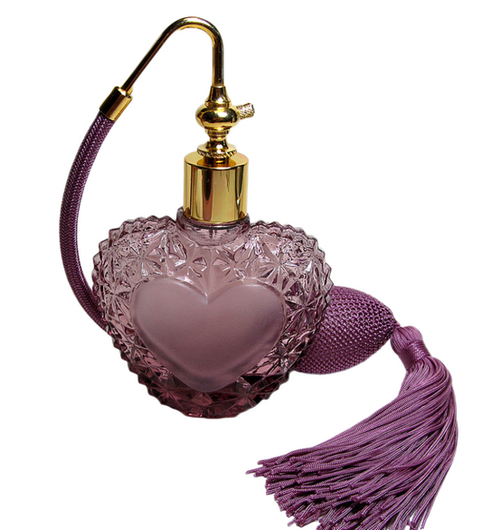 crystal perfume bottle